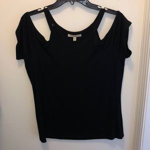 Short Sleeve Tee with Shoulder cutouts